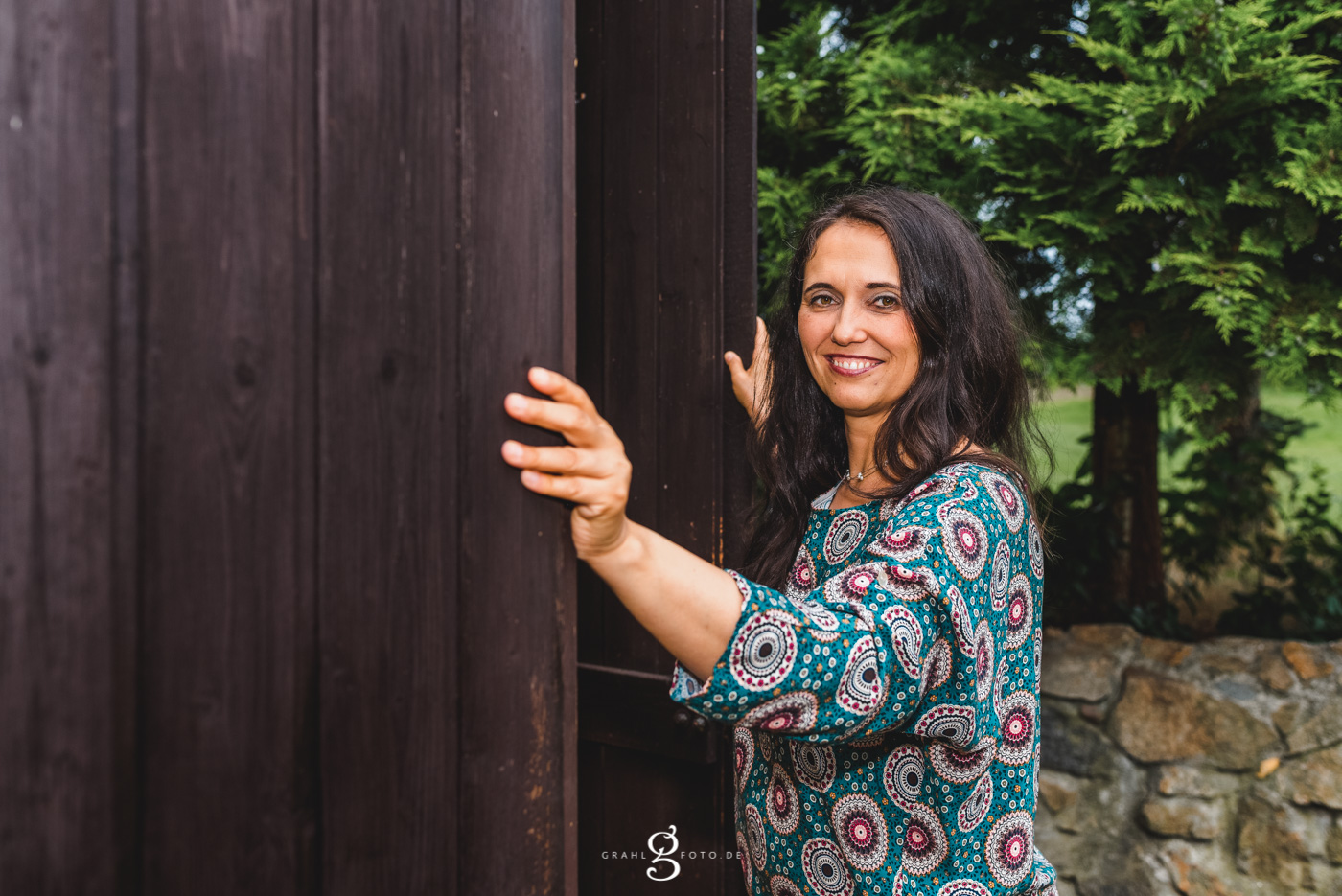 Manuela Franke im Handpan-Salon Dresden