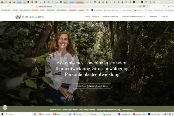Website & Marke 18 Screenshot URL Dorner Coaching