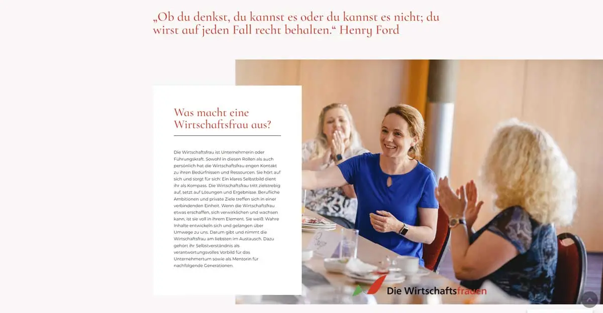 Webdesign³ 5 die wirtschaftsfrauen 04